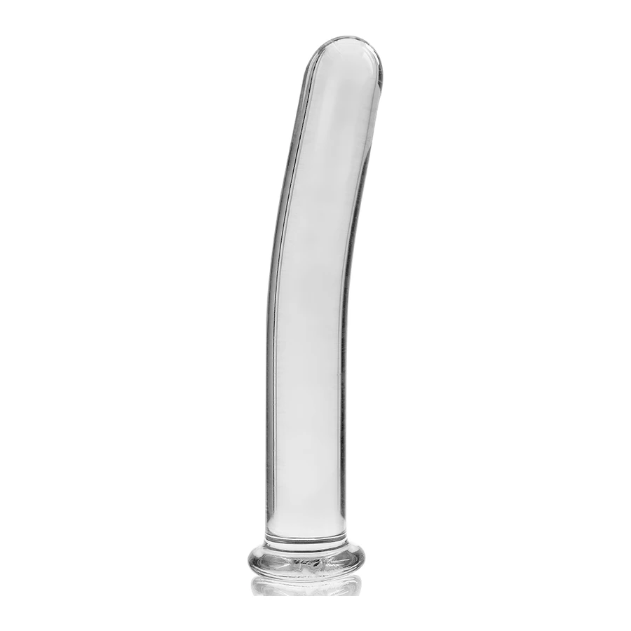 NEBULA SERIES BY IBIZA - MODELLO 17 DILDO IN VETRO BOROSILICATO 18,5 X 3 CM ROSA